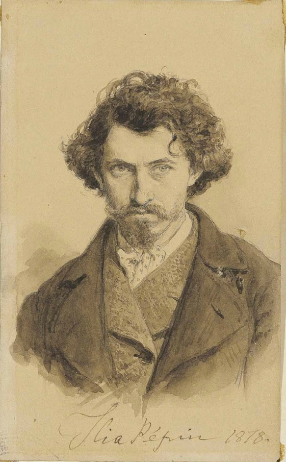 Илья Ефимович Репин. Автопортрет [1878]
