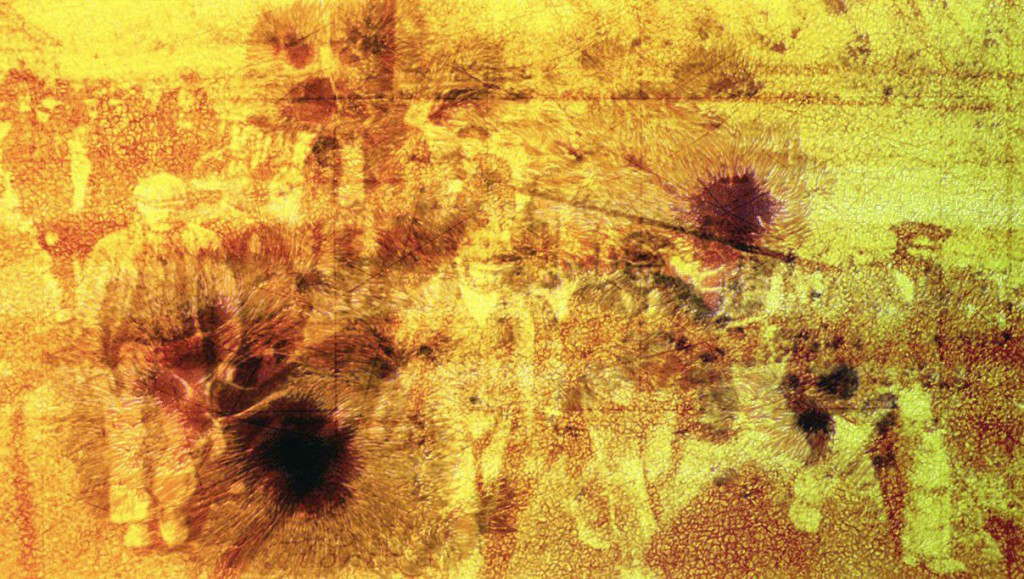 Иллюстрация Ивана Спицына к тексту Евгения Кучинова "Фрагменты анархо-биокосмистов"