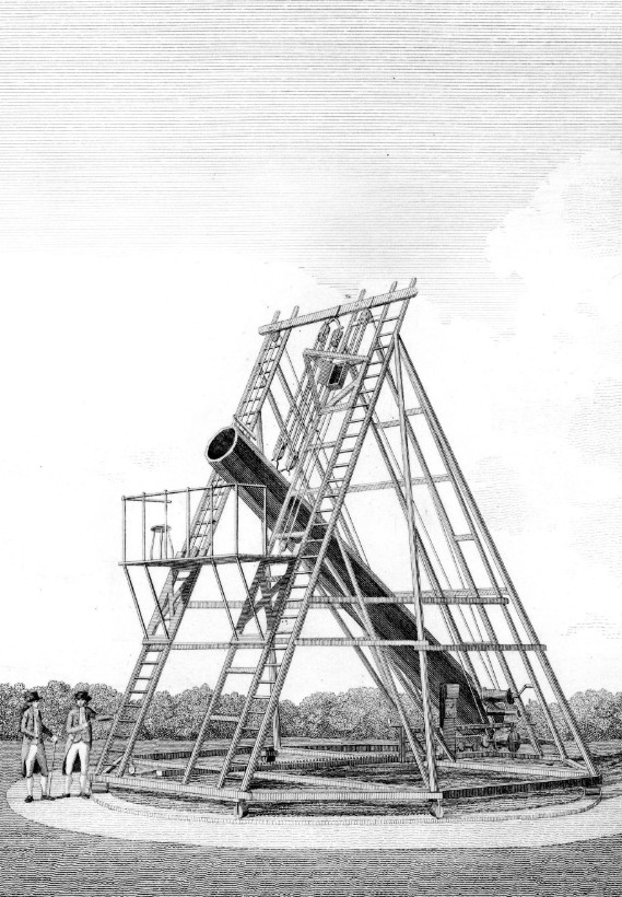 Один из телескопов Вильяма Гершеля