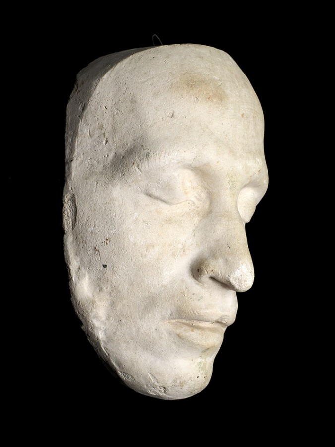 Александр Сергеевич Пушкин [1799-1837]. Посмертная маска.