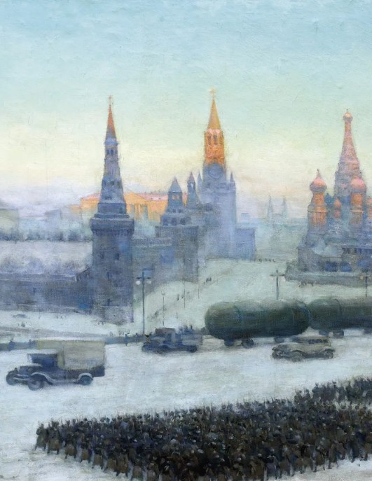 К.Ф. Юон. Утро Москвы [1942]