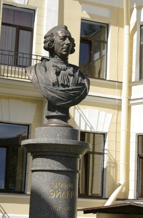 Памятник Леонарду Эйлеру [1707-1783] в Санкт-Петербурге