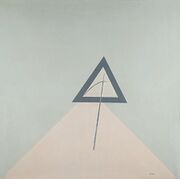Штейнберг Э.А. Картина. Композиция треугольники. 1976